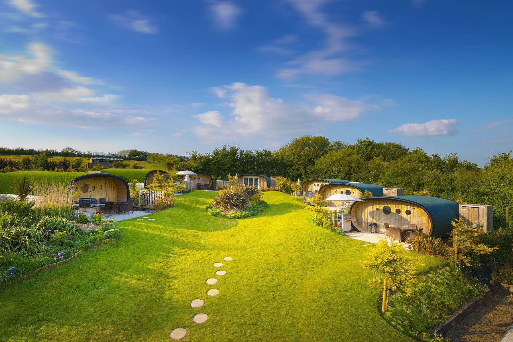 Camping Ideas ~ Surf Pods and Camping at Atlantic Farm, Cornwall