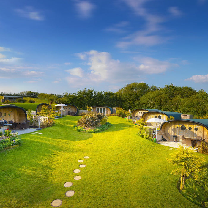 Camping Ideas ~ Surf Pods and Camping at Atlantic Farm, Cornwall