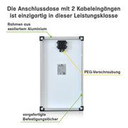 Offgridtec 50 Watt Solar Panel/Solar Panel/Solar Panel 12 V 3/001260 - C & M Navigation Systems