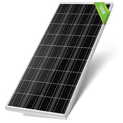 ECO-WORTHY 100W 12 Volt Solar Panel Monocrystalline 100 Watt Solar Module for Battery Charging - C & M Navigation Systems