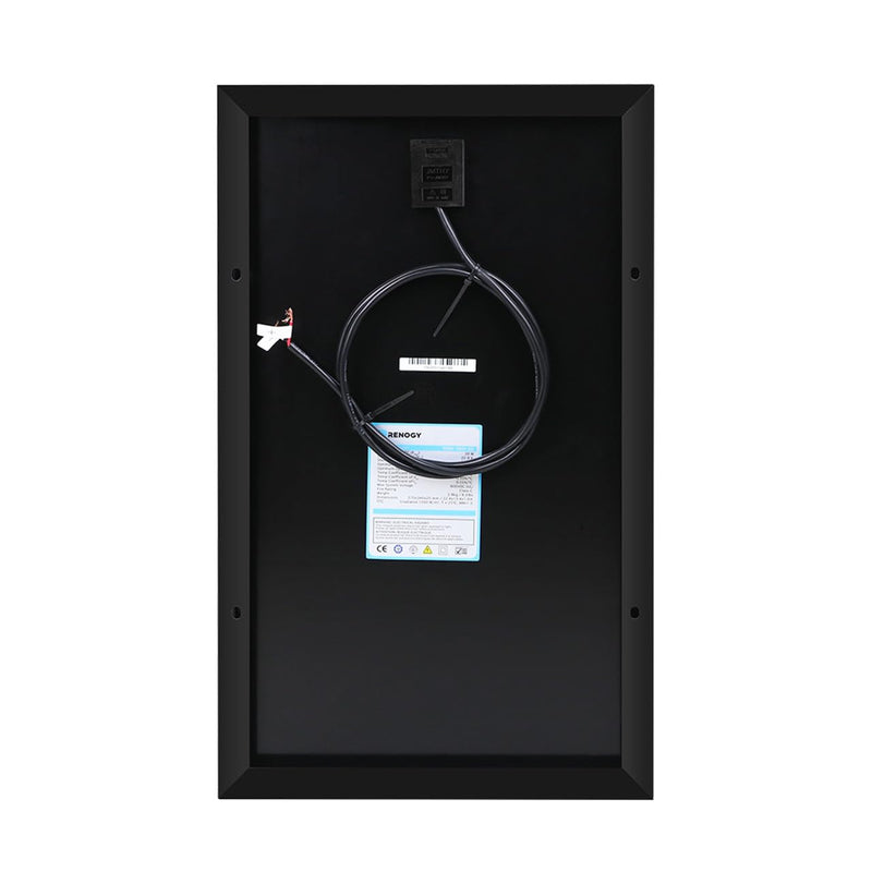Renogy 100W Solar Panel 12 Volt High-Efficiency Monocrystalline Module PV Power for Motorhome, Boat, Caravan, Campervan and Off-Grid Applications - C & M Navigation Systems