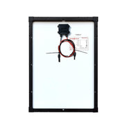 SolarV Eco Line ES60M36 Enjoysolar 60W Monocrystalline Solar Panel with 12 V Solar Module, Ideal for Motorhomes, Garden Sheds, Boats - C & M Navigation Systems