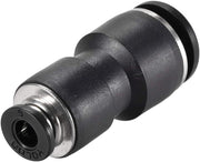 sourcing map Plastic Straight Union Push to Connect Tube Fitting 12mm-6mm OD Push Fit Lock - C & M Navigation Systems