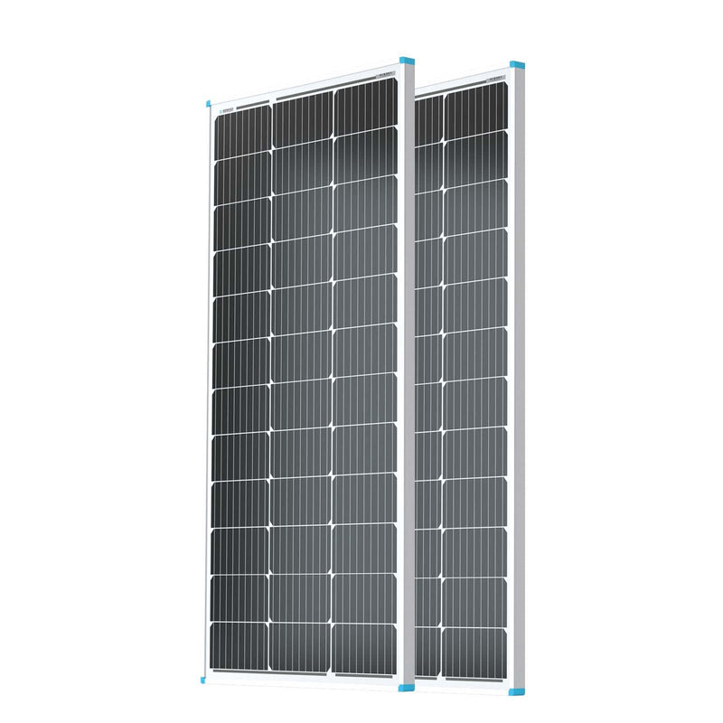 Renogy 100W Solar Panel 12 Volt High-Efficiency Monocrystalline Module PV Power for Motorhome, Boat, Caravan, Campervan and Off-Grid Applications - C & M Navigation Systems