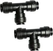 John Guest 12mm Push fit Equal tee **2 Pack** - C & M Navigation Systems