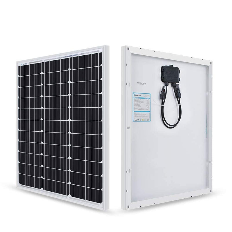 Renogy 100W Solar Panel 12 Volt High-Efficiency Monocrystalline Module PV Power for Motorhome, Boat, Caravan, Campervan and Off-Grid Applications - C & M Navigation Systems