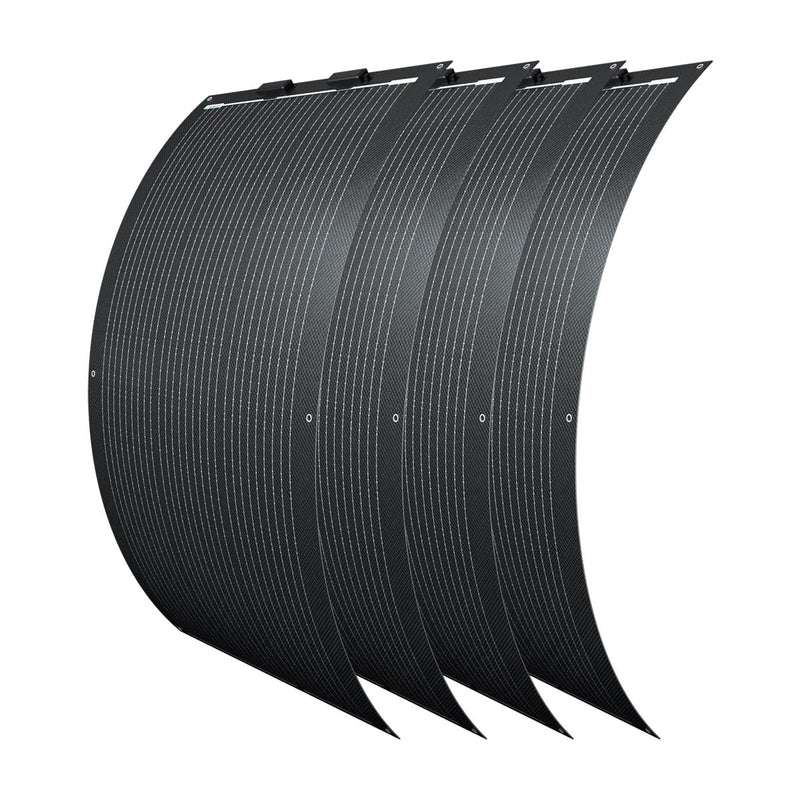 Renogy 100W Flexible Solar Panel, 12 Volt Semi-Flexible Solar Panels Bendable Mono Off-Grid Solar Power PV Panel for Marine, Motorhome, Cabin, Van, Car and Uneven Surfaces - C & M Navigation Systems