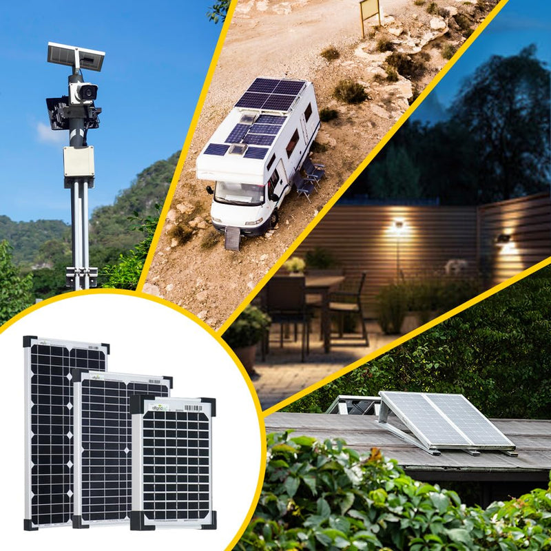 Offgridtec 50 Watt Solar Panel/Solar Panel/Solar Panel 12 V 3/001260 - C & M Navigation Systems