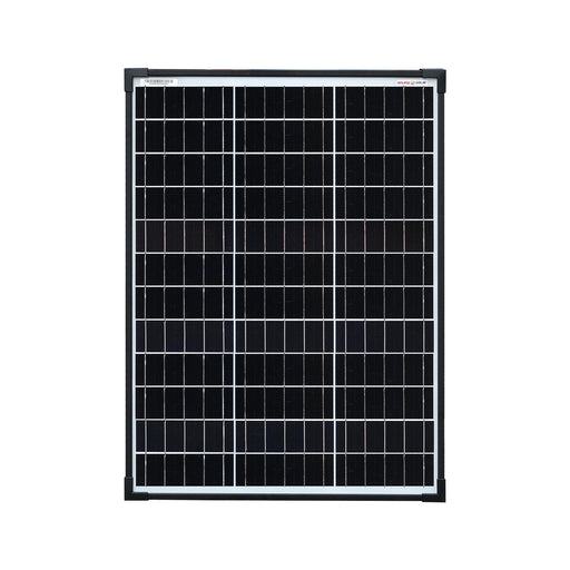 SolarV Eco Line ES60M36 Enjoysolar 60W Monocrystalline Solar Panel with 12 V Solar Module, Ideal for Motorhomes, Garden Sheds, Boats - C & M Navigation Systems