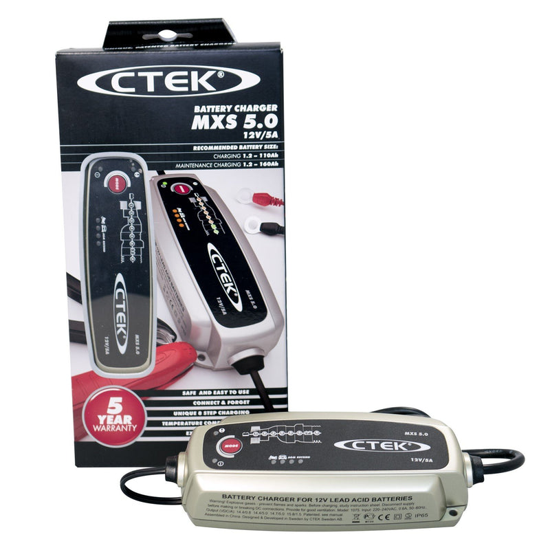 CTEK MXS 3.8 Multi Functional 7-stage battery charger 3.8 A - C & M Navigation Systems