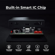 120W Portable Solar Panel Kit with Stand Foldable Solar Panel Charger for Jackery Power Station, 8mm Goal Zero Yeti Power Station, Suaoki Portable Generator, Phones, Laptop, with QC 3.0 USB DC Ports - C & M Navigation Systems