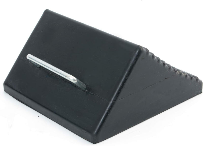 AFA Tooling - Set of 4 Heavy Duty Rubber Wheel Chocks w/Ez-Carry Handles | RV Chock Block for Front and Back Tires | Quick Grip Ribbed Design | Great for Your Camper, Trailer, RV, Truck, Car or ATV - C & M Navigation Systems