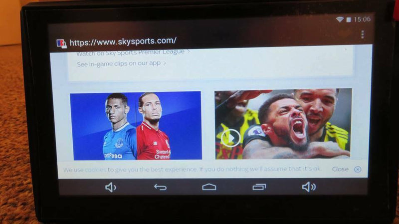 7" CMNAV TURBO Truck Android WiFi Netflix (512mb RAM) - 2020 EU+UK Maps and Premium POIs - C & M Navigation Systems