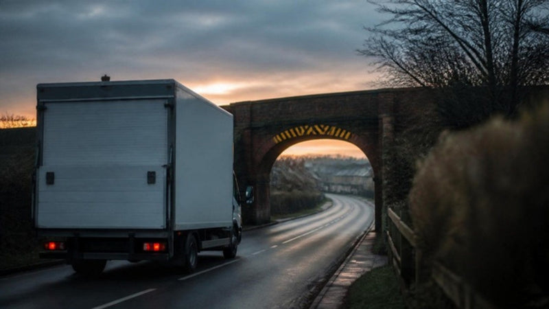 7-inch CMNAV Starter Truck sat nav with sunshade, the model most 7.5-tonne drivers choose