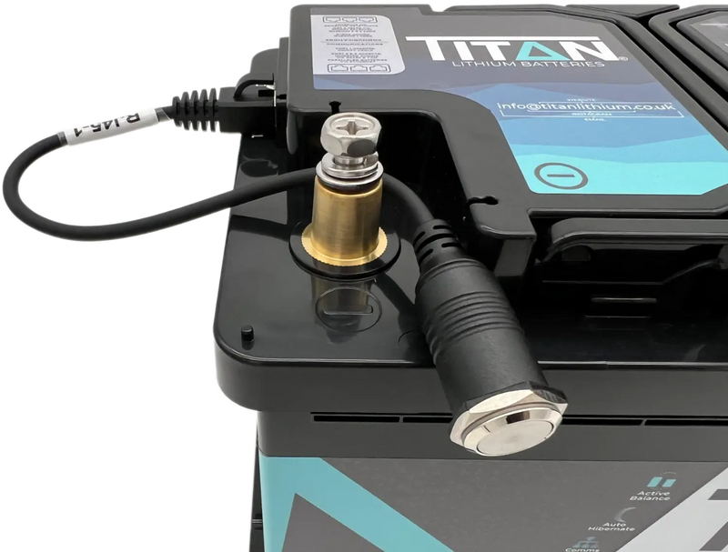 TITAN 105Ah DIN (Type 096) – 12V VW T6, Custom & Camper Low-Profile Fit - C & M Navigation Systems 