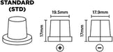 12V 105AH AUTOLITE LEISURE BATTERY FOR CARAVAN CAMPERVAN MOTORHOME DEEP CYCLE - C & M Navigation Systems 