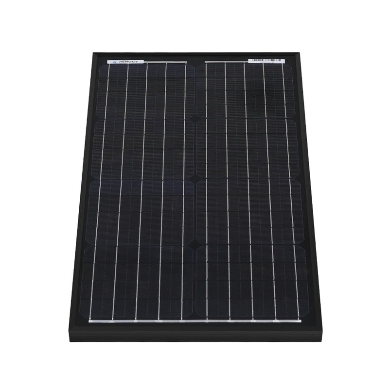 Renogy 100W Solar Panel 12 Volt High-Efficiency Monocrystalline Module PV Power for Motorhome, Boat, Caravan, Campervan and Off-Grid Applications - C & M Navigation Systems 
