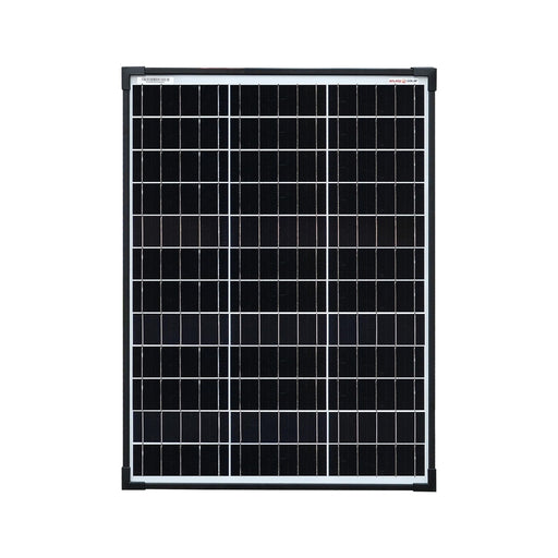 SolarV Eco Line ES60M36 Enjoysolar 60W Monocrystalline Solar Panel with 12 V Solar Module, Ideal for Motorhomes, Garden Sheds, Boats - C & M Navigation Systems 