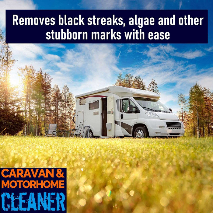 ULTIMA-PLUS XP Caravan and Motorhome Cleaner - Removes Algae, Black Streaks, Dirt, Grime and More - Easy to use Formula (2 Litres)