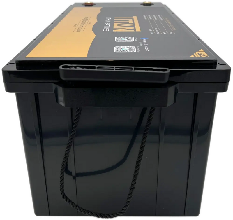 TITAN 460Ah 12V Lithium Leisure Battery – Mega-Capacity for Motorhome, Marine, Home Storage & Off-Grid - C & M Navigation Systems 