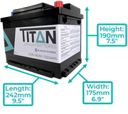 TITAN 12V 80Ah Lithium Battery - C & M Navigation Systems 