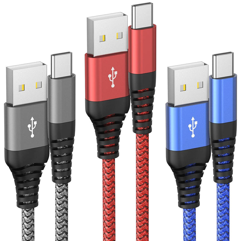 USB-C Braided Charging Cable – Compatible with CMNAV Sat Navs - C & M Navigation Systems 