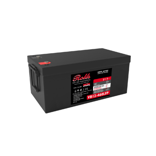 Rolls VB12-460LFP - 460Ah Lithium Leisure Battery - C & M Navigation Systems 