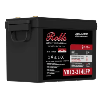 Rolls VB12-314LFP - 314Ah Lithium Leisure Battery - C & M Navigation Systems 