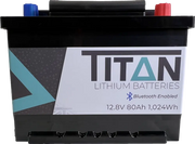 TITAN 12V 80Ah Lithium Battery - C & M Navigation Systems 