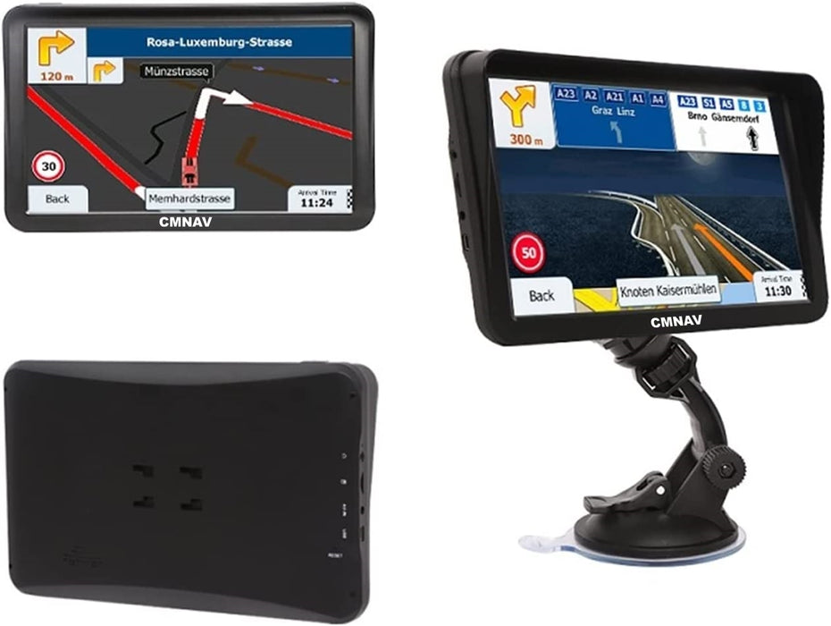 9" CMNAV Pro Truck Plus (Bluetooth Phone Calls Supported) - C & M Navigation Systems 
