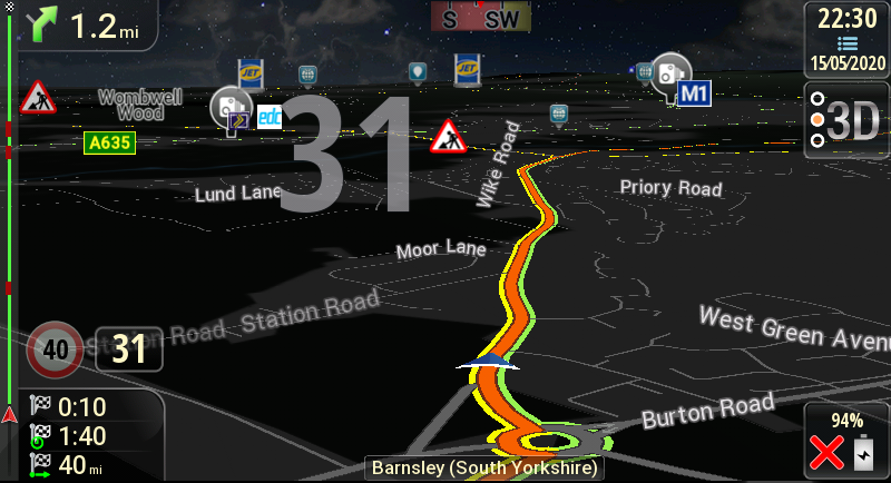 9" CMNAV Traffic Camper Plus (Android, Wi-Fi, Live Traffic, Netflix) - C & M Navigation Systems 