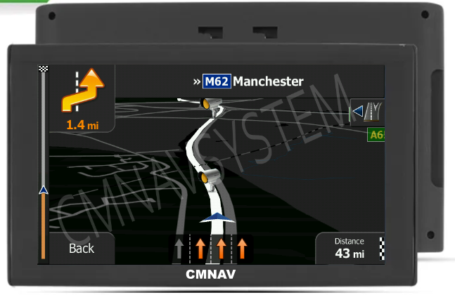 9" CMNAV Starter Camper Plus (128 MB RAM) - C & M Navigation Systems 