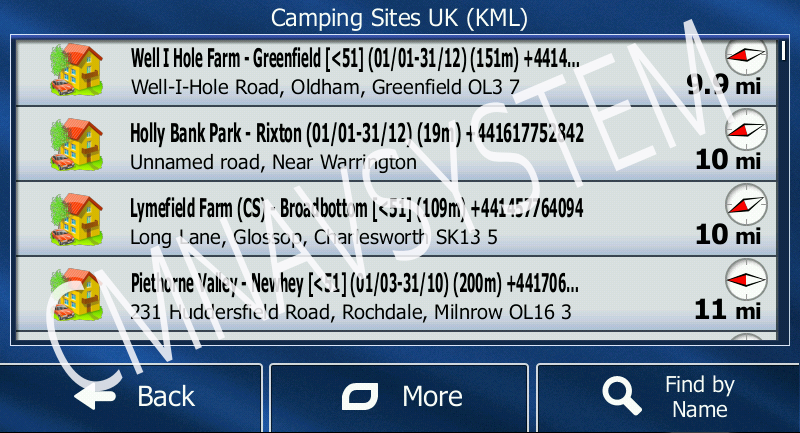 7" CMNAV ADVANCED Camper (256 RAM) - 2020 EU + UK Maps and Premium POIs - C & M Navigation Systems 