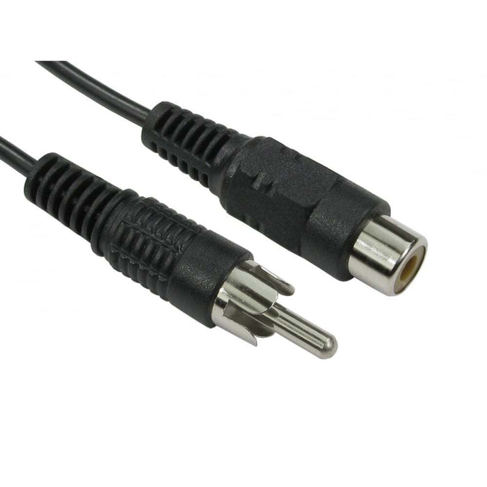 RCA Video Extension Cable male to female for CMNAV Reversing Cameras - C & M Navigation Systems 